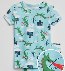🆕️ babyGap Print Short PJ Set Dragons